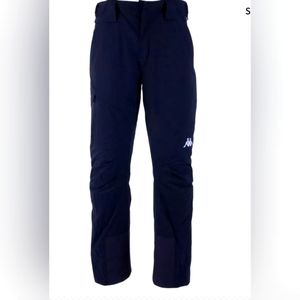 Kappa Men’s Italy Team FISI Full Side Zip Pant – Black